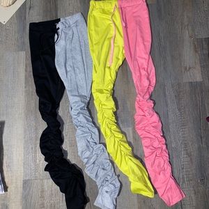 2 pair of stack leggings